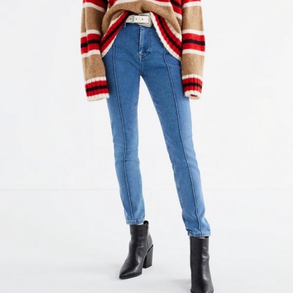 Urban Outfitters Denim - BDG twig high rise center seam medium wash jeans